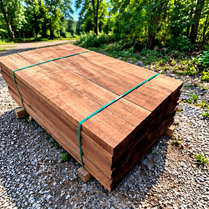 Madera Aserrada de Meranti Rojo Oscuro STRM, Madera Dura Multiusos, Duradera, de Grado Estructural para Construcción, Envío Marítimo, Bajo Contenido de Grasa - Product Image 1