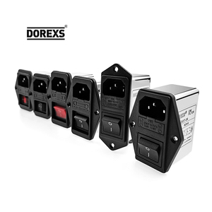 Dorexs DBI5 IEC <strong>Socket</strong> Plug EMI Power Filter 1A 3A 6A 10A AC <strong>Socket</strong> Noise Suppression UL CE RoHS - Product Image 3