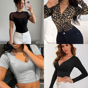 Camisetas de Marca para Mujer en Oferta por Paquete, Casuales, Cortas, Venta al por Mayor de Fábrica - Product Image 4