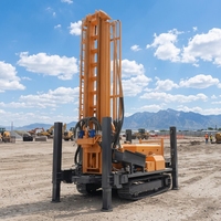 Machine de forage pneumatique diesel JTQZ-800L, détecteur d'eau souterraine 800m, longueur de tige de forage 1,5m 2m 3m 6m personnalisable