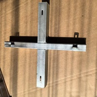 Pince de support transversale 390*390mm en acier Q235 galvanisé à chaud, pour coffrage moderne européen, construction facile