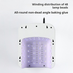 Lámpara UV de Secado Rápido para Uñas, de Alta Calidad, 48w, con Soporte para Manos, Personalizada de Fábrica, para Salón de Uñas - Product Image 3