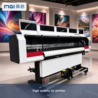 Imprimante UV Roll-to-Roll de 1,8 m (6 pieds de large) à jet d'encre UV LED pour la publicité, les enseignes, les autocollants, les papiers peints et les bannières