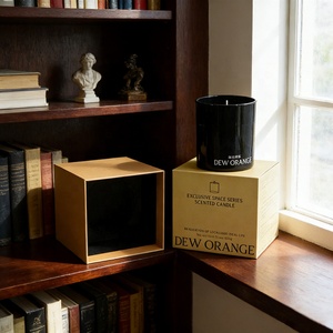 Eco-Friendly Recyclable Reusable Two-Piece Floor-Standing Rigid <b>Boxes</b> Magnetic Closure for Scented Candles Perfumes Cosmetics - Product Image 1