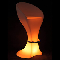 Nouvelle arrivée : table de bar lumineuse LED, carrée, haute, pour extérieur, pour discothèque et événements