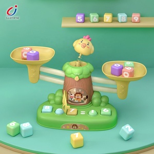 Bambini multifunzione apprendimento <span class=keywords><strong>matematica</strong></span> educativo gioco di conteggio digitale bilancia in plastica giocattolo - Product Image 2