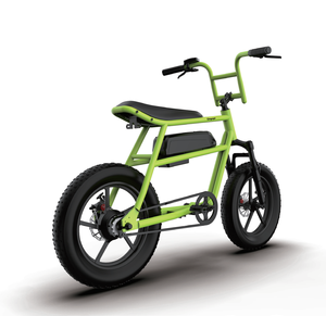 Bicicleta Eléctrica Plegable de 16 Pulgadas para Ciudad, 3 Velocidades, Motor Trasero sin Escobillas, Batería de Litio Extraíble de 48V, Suspensión Trasera, Cuadro de Acero - Product Image 1