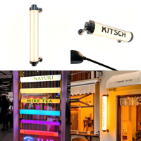 Boîtes lumineuses publicitaires en acrylique, enseignes rétroéclairées LED personnalisées