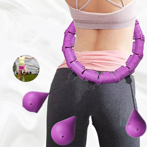 Aros de Hula Inteligentes con Peso para Abdomen, Aro de Fitness Desmontable con Nudos, Aros con Peso para Adultos, Pérdida de Peso - Product Image 5
