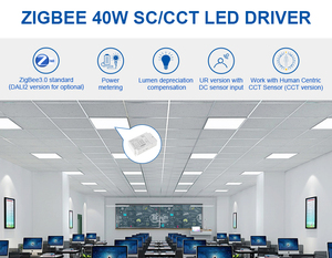 40W Zigbee Ánh Sáng Ban Ngày Chuyển Động Cảm Biến Điều Khiển Thông Minh Cct Thay Đổi Độ Sáng Led Điều Khiển - Product Image 5