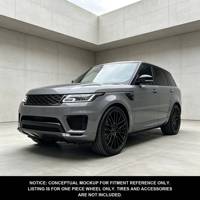 Sur mesure 12000T Forgé |   Norme DOT |   MOQ 4 S1-00134 18-24 Noir brillant à rayons multiples pour jantes de Range Rover