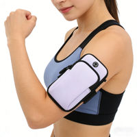 Brassard de sport en néoprène tendance, support universel pour téléphone portable, résistant à la transpiration, pour hommes, femmes et adolescents, idéal pour la course en extérieur - Vente en gros usine