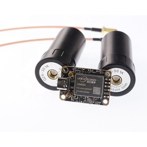 UM982 RTK GNSS 接收套件，多频全星座接收器，带 2 个全频段螺旋天线和延长线 - Product Image 1