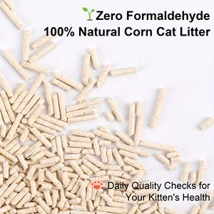 Tofu-Modell Recycling papier Pellet Spülbar Biologisch abbaubar Umwelt freundlich Staub arm Staubfrei Leicht gewichtiger Katzenstreu 2,4 kg Packung - Product Image 3