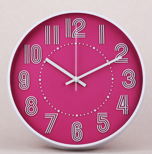 Im lặng Oriental thạch anh Đồng hồ treo tường cho phòng khách một mặt thiết kế truyền thống với kim hiển thị - Product Image 3