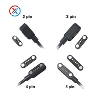 Lampe de bureau intelligente étanche 2PIN puissante de haute qualité avec connecteur à broche Pogo de magnétisme pour éclairage LED OEM/ODM