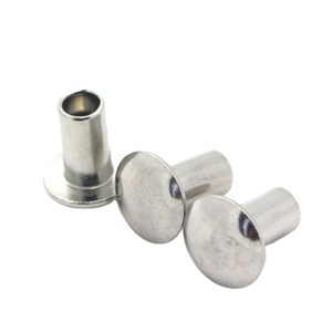 Rivet semi-tubulaire à tête ronde en acier creux - Product Image 1