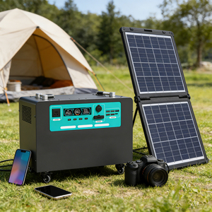 Centrale Électrique Portable Solaire Extérieure OEM ODM 2000W 2500W 3000W 3500W avec Batterie LiFePO4 - Product Image 2