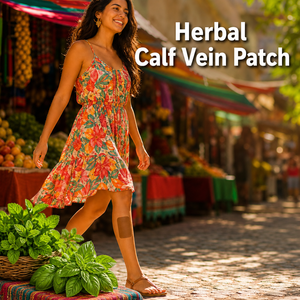 Parche Herbal para Venas de la Pantorrilla, Mezcla Botánica Hipoalergénica, Cuidado de Piernas <span class=keywords><strong>con</strong></span> Adhesivo para Alivio de Várices, Para Todo Tipo de Piel, Uso Diario - Product Image 2