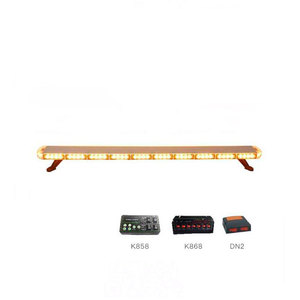 Barra de Luces LED de Advertencia Delgada de Aluminio de <span class=keywords><strong>41</strong></span> Pulgadas, 12V 24V, Color Ámbar Blanco, con Luz de Freno - Product Image 4