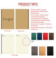 AI-MICH Vente en gros de carnets personnalisés A4 A5 2026, papeterie scolaire, spirale, couverture transparente en PET, sequins, sublimation, ensemble cadeau avec stylo
