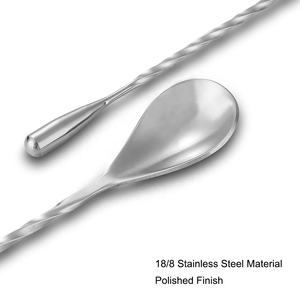 ช้อนบาร์สแตนเลส 18/8 304 ขนาด 12 นิ้ว (30 ซม.) ด้ามยาว สำหรับทำค็อกเทลที่บ้าน - Product Image 3