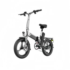 Mini vélo électrique <span class=keywords><strong>pliant</strong></span> bon marché de la Chine vélo électrique de production d'énergie automatique de batterie au lithium pour femmes - Product Image 2