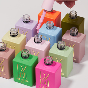 HEMA FREE 高色素彩色凝胶抛光剂自有品牌批发UV凝胶散装指甲彩绘凝胶指甲油定制logo - Product Image 1