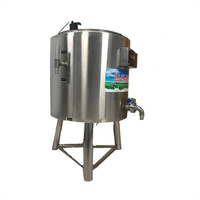 Machine de pasteurisation multi-usages Kellen 304 en acier inoxydable de 60 L pour lait, jus et yaourt, certifiée CE ISO, faible consommation d'énergie