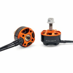 มอเตอร์ไร้แปรงถ่านแบบกันน้ำ รุ่น 2950-4350KV 48SH พร้อมโรเตอร์โลหะ สำหรับเครื่องบิน FPV ปีกตรึงขนาด 3-4 นิ้ว ยูเอวี และรถบังคับวิทยุ - Product Image 1