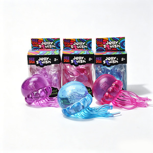 Jouets Squishies Pieuvre en Maltose Gélifiée Needoh, les plus vendus pour Halloween, super doux, à récupération lente, anti-stress - Product Image 1