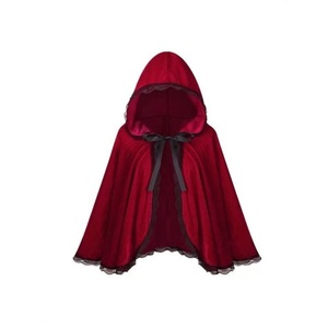 Nouvelle cape de Cendrillon, cape à capuche avec bordure en dentelle pour <span class=keywords><strong>spectacle</strong></span> de Noël et cosplay - Product Image 6