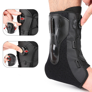 Verstelbare enkelbrace met compressie, ademend ontwerp, SBR-materiaal, voorkomt inversie/eversie, enkelondersteuning in <span class=keywords><strong>splint</strong></span>-stijl voor - Product Image 3