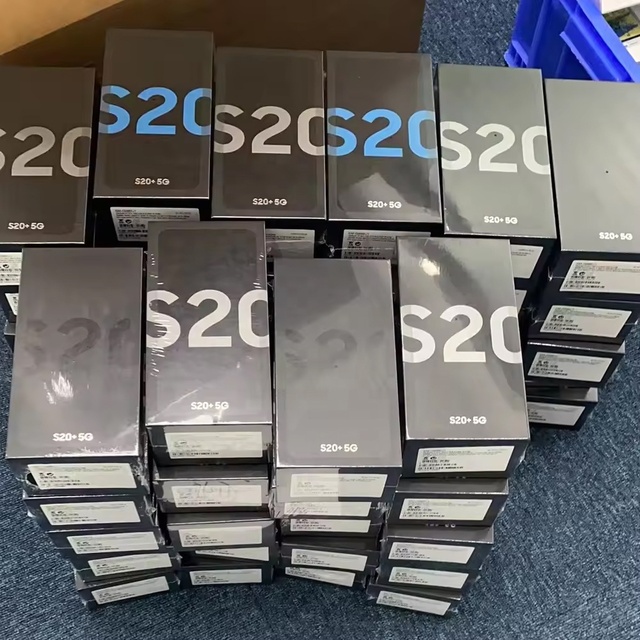 US Version Used Mobile Phone for Am Sung S20+ 128GB 1sim Original Android Unlocked Celulares Second Hand S21 S22 ultra