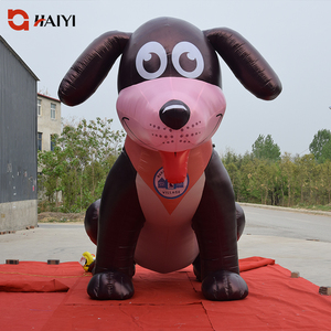 Produits gonflables personnalisés en forme de chien de dessin animé, petits animaux gonflables publicitaires pour la décoration d'événements - Product Image 2