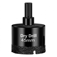 Foret diamanté efficace pour perceuse manuelle, ouvre-trou diamanté, scie cloche diamantée, forets robustes épaissis en promotion