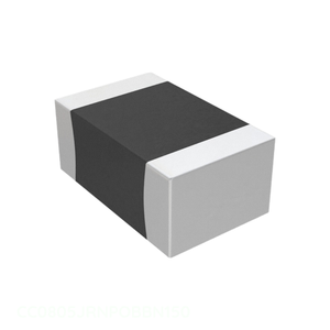 Distribuidor Autorizado CC0805JRNPOBBN150 15 pF Condensador Cerámico MLCC de Montaje Superficial CAP CER 15PF 500V C0G/NPO 0805 - Product Image 1