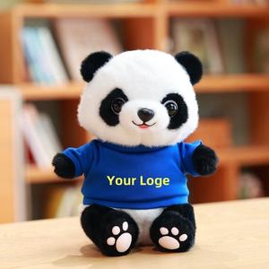 Songshan Đồ Chơi Hot Bán Kawaii Búp Bê Mềm Biểu Tượng Tùy Chỉnh T Áo Sơ Mi T-Shirt Quần Áo Áo Len Gấu Trúc Sang Trọng Đồ Chơi Thú Nhồi Bông Trẻ Em Quà Tặng - Product Image 4