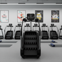 Popular Escaladora Comercial para Gimnasio, Equipo de Gimnasio Profesional