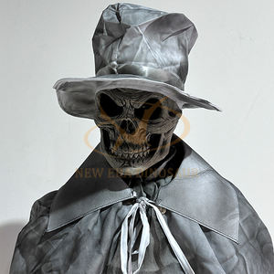 Esqueleto Eléctrico Animatrónico, Modelo de Calavera, Decoración Interior de Metal Impermeable para Jardín, Centro Comercial, Parque de Aventuras, Parque de Diversiones - Product Image 4