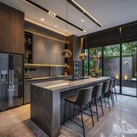 Revestimiento de Pared Inteligente con Sensor, Ecológico, Impermeable, Personalizado, de Mármol, Madera, PVC, para Cocina, Exterior, Dormitorio, Baño