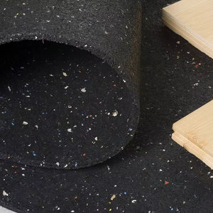 Panneaux acoustiques de 5 mm, tapis d'insonorisation pour sol avec rembourrage et sous-couche absorbant le son pour KTV, matériau en caoutchouc - Product Image 1