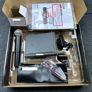 BLX4R BETA58 <span class=keywords><strong>PG58</strong></span> para Sistema de Micrófono Inalámbrico UHF con Condensador, Cancelación de Ruido, Karaoke, Micrófono de Mano, Metálico, Negro - Product Image 2