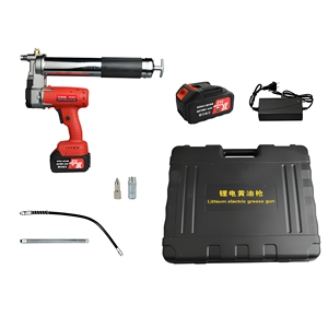 Pistolet à graisse électrique sans fil 21V haute pression alimenté par batterie au lithium 600cc <span class=keywords><strong>pour</strong></span> moto, VTT, UTV, tronçonneuse, tondeuse à gazon - Product Image 4