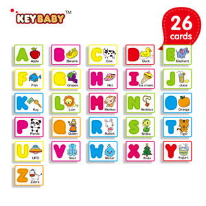 Échantillon <span class=keywords><strong>Gratuit</strong></span> : Jouet d'Apprentissage Alphabétique Noir pour Bébé, Jeu DIY pour Enfants pour Améliorer les Compétences - Product Image 3