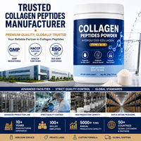 Poudre de peptides de collagène bovin hydrolysé de type I et III avec vitamine C |   Complément de collagène sans saveur à marque privée |   OEM ODM