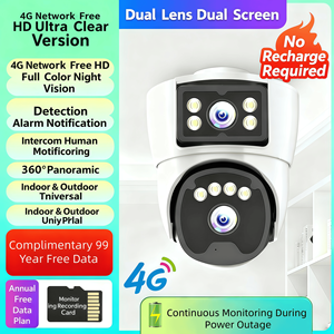 กล้องวงจรปิดอัจฉริยะ 4G HD IP สำหรับใช้งานเชิงพาณิชย์และที่อยู่อาศัย พร้อมระบบมองเห็นในเวลากลางคืน เหมาะสำหรับการเฝ้าระวังร้านค้า ใช้งานได้ทั้งภายในและภายนอกอาคาร ควบคุมผ่านมือถือ - Product Image 2