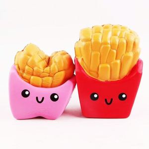 <b>Small</b> Chips Shape Slow Rising Toy French Fries Design Squeeze Toys - Product Image 6