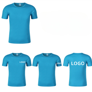 Promotional Wholesale Colorful Quick Dry Cotton Custom Short Sleeve Sport T-Shirt