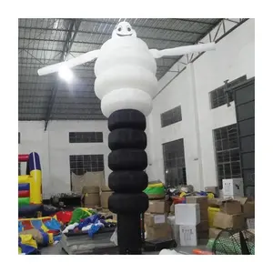 Bailarín de aire de helado inflable para publicidad, personalizado, 6 pies, a la venta